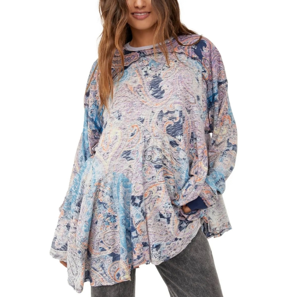 NWT Free People Making Circles Tshirt